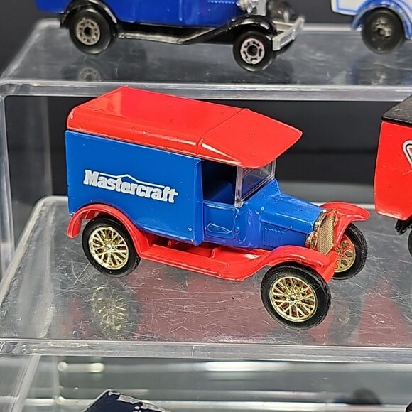 Vintage 1970s-80s Matchbox Diecast Cars Vintage Collection Of 6 Delivery Trucks - Picture 3 of 16